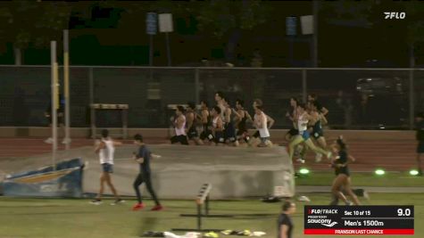 Men's 1500m, Finals 10