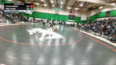138 lbs Cons. Semi - Broc Frank, Powell vs Lucas Ramirez, Worland