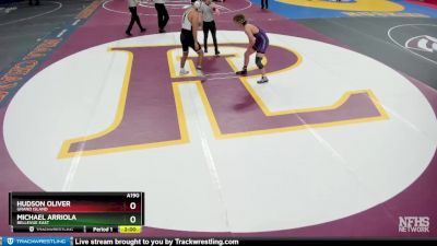 Champ. Round 1 - Hudson Oliver, Grand Island vs Michael Arriola, Bellevue East