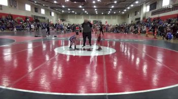 45 lbs Semifinal - Bradley Becker, Rum River Wrestling vs Milo Kleespie, MAHACA