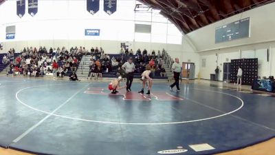 125 lbs Semifinal - Edward McCarthy, Thiel College vs Brandon Dami, Washington & Jefferson