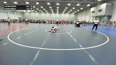 70 lbs Rr Rnd 2 - Layten Marsh, M3 Wrestling Academy - EL vs Daxon Bench, PA Revival - EL