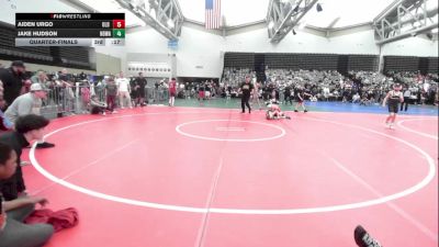 99-J lbs Quarterfinal - Matthew Simonton, Barn Brothers vs Reid Miles, Gentile Trained