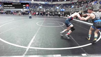 122 lbs Consolation - Kale Hofer, Mvpcs vs Paxton Shultz, Smith Wrestling Academy