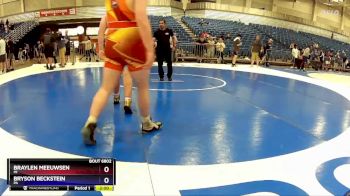 190 lbs Cons. Round 4 - Braylen Meeuwsen, MI vs Bryson Beckstein, PA