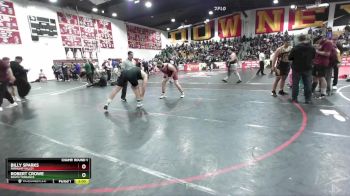 215 lbs Champ. Round 1 - Robert Crowe, South Torrance vs Billy Sparks, Parhump Valley