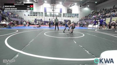 64 lbs Rr Rnd 3 - Noah Miller, Cleveland Takedown vs Jasper Maples, Stroud Youth Wrestling Club