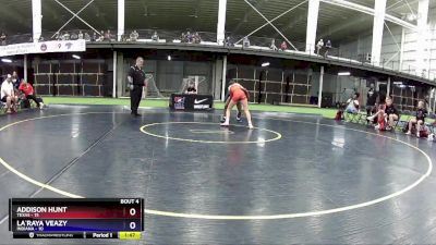 102 lbs Round 2 (4 Team) - Addison Hunt, Texas vs La`Raya Veazy, Indiana