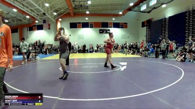 215 lbs Quarterfinal - Salem Awad, Ranger Elite WC vs Wyatt Seay, Amherst Wrestling Club