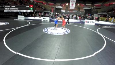 285 lbs Champ. Rd Of 16 - Jesus Rodriguez vs Freddy Luna, Turlock High School Wrestling