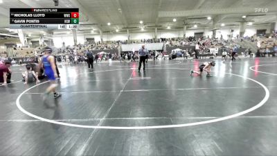 85 lbs Quarterfinal - Nicholas LLoyd, Wave Wrestling Club vs Gavin Pontis, Higher Calling Wrestling