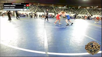 160 lbs Consolation - Maddox Martin, Central Texas Wrestling Club vs Taegan Austin, Sperry Wrestling Club