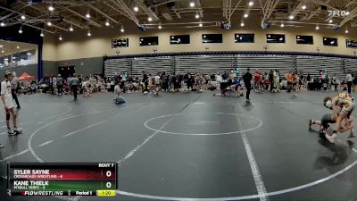 76 lbs Round 2 (8 Team) - Kane Thielk, PitBull Terps vs Syler Sayne, Crossroads Wrestling