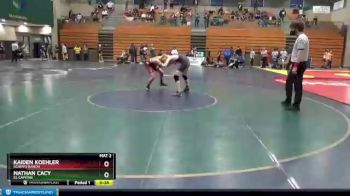 120 lbs Cons. Round 3 - Nathan Cacy, El Capitan vs Kaiden Koehler, Scripps Ranch