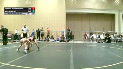 61 lbs Consi Of 16 #2 - Dakota Veitenheimer, Askeo International vs Joel Romero, Socal Grappling