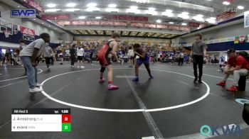 Rr Rnd 3 - Jaxtyn Armstrong, Plainview Youth Wrestling Club vs Edmond Evans, Standfast OKC