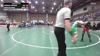 157 lbs Cons. Round 2 - Woodley Johnson, Westmoore vs Jesse Gilchrist, Smithville