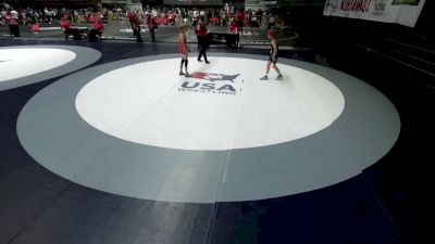 84 lbs Champ. Rd Of 16 - Traton Nelms, MTC - MANTANONA TRAINING CENTER vs Chayton Nielsen, Spring Hills Wrestling