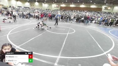 66 lbs Consi Of 4 - Mason Rebolo, Savage House WC vs Zeb Allard, Redwood WC