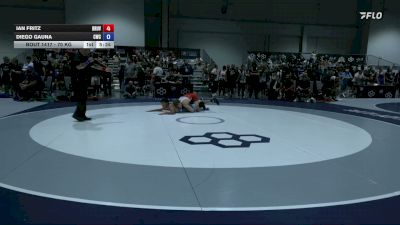 70 kg Cons. Rd Of 128 - Ian Fritz, Brunson UVRTC vs Diego Gauna, Cardinal Wrestling Club