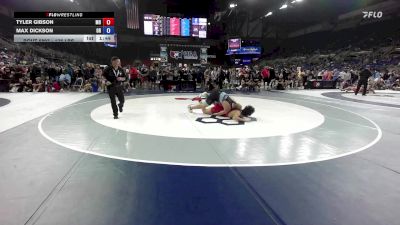 175 lbs Cons. Rd Of 64 - Tyler Gibson, MO vs Max Dickson, OR