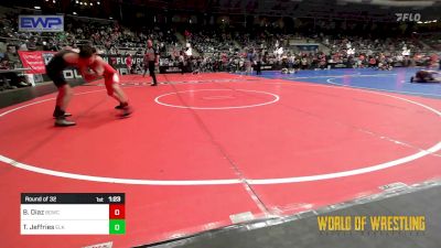 85 lbs Round Of 32 - Boaz Diaz, Big Game Wrestling Club vs Tyler Jeffries, Elk Grove Wrestling Academy EGWA