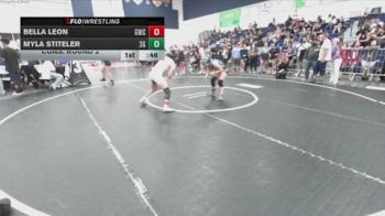 125 lbs Cons. Round 2 - Myla Stiteler, 3g vs Bella Leon, GWC