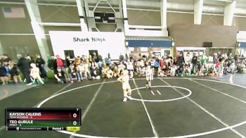 49 lbs Round 1 (4 Team) - Kayson Calkins, Team Wyoming vs Teo Gurule, Stout