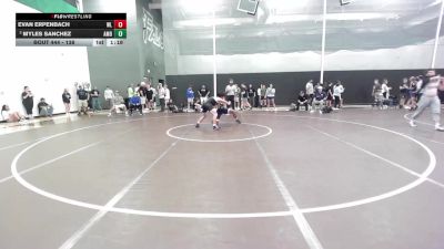 138 lbs Champ. Round 3 - Myles Sanchez, AMDG vs Evan Erpenbach, West Lyon