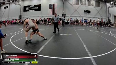 150 lbs Round 6 (8 Team) - Karl Lugwid, 5forty Brawlers vs Dane Doucette, Ranger WC