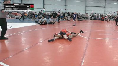 76 lbs Round 2 - 10:45am Saturday - Chase Smith, Nebraska Elite vs Emerson Pinnix, NCWAY National Team