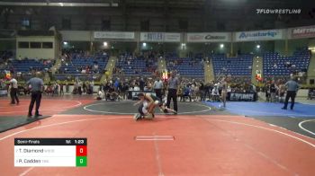 Semifinal - Trinity Diamond, Woodland Park vs Piper Cadden, Thorobred Wrestling Club