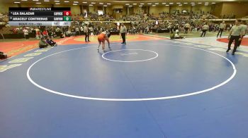 190 lbs Cons. Round 2 - Lea Salazar, Amarillo Caprock vs Aracely Contreras, Canyon