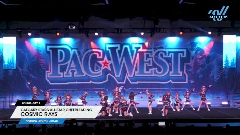 Calgary Stars All-Star Cheerleading - Cosmic Rays [2025 L1 Youth - Small Day 1] 2025 PacWest Grand Nationals