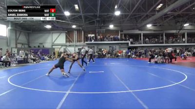 174 lbs Cons. Round 3 - Angel Zamora, Wartburg vs Colton Berg, Wartburg