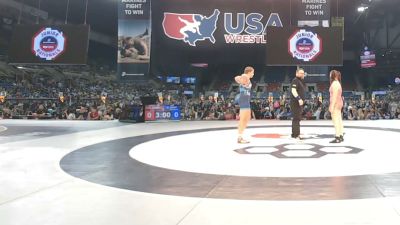190 lbs Cons. Sub-rd Of 32 - Kennedy Burk, Iowa vs Sky Kopp, North Dakota