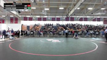138 lbs Semifinal - Jason Ballou, Andover vs Cooper Wiebe, Montachusett