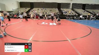 93 lbs Rr Rnd 2 - Allen Gaudenzi, Team Tugman vs Brody Wehrheim, Grit Mat Club