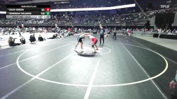 Champ. Round 1 - Zach Green, Rapid City Central vs Jeremiah Wilgers, Tea Area