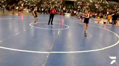 78 lbs Semifinal - Charlie Tegeler, Elkhorn Valley Wrestling Club vs Quentin Jackson, SlyFox Wrestling Academy