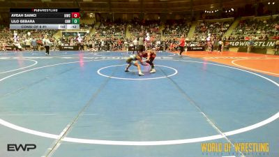 72 lbs Consi Of 8 #1 - Aveah Sainci, Immortal Athletics WC vs Lilo Gebara, Greater Heights Wrestling