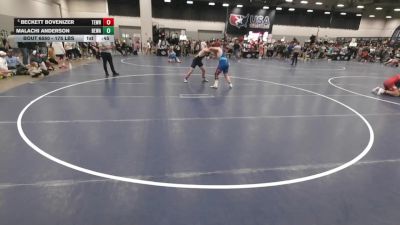 175 lbs Champ. Rd Of 16 - Beckett Bovenizer, Teknique Wrestling vs Malachi Anderson, Berge Elite Wrestling Academy