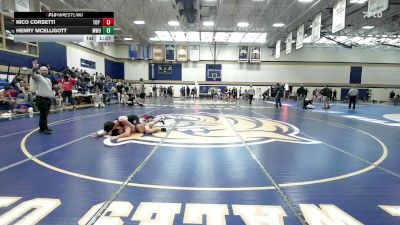 157 lbs Consi Of 16 #2 - Nico Corsetti, Top Flight Wrestling Academy vs Henry McElligott, MetroWest United