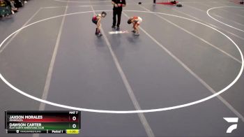 59-66 lbs Quarterfinal - Dawson Carter, Flat Earth Wrestling Club vs Jaxson Morales, Minnesota