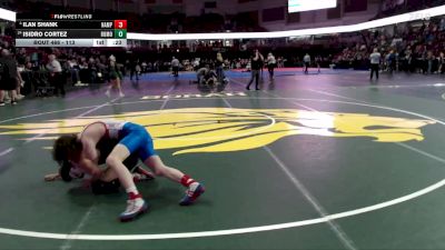 113 lbs Cons. Round 4 - Isidro Cortez, Rocky Mountain vs Ilan Shank, Nampa