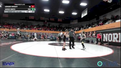 64 lbs Semifinal - Ledger Wright, Powerhouse Wrestling vs Jarod Smith, Tecumseh Youth Wrestling