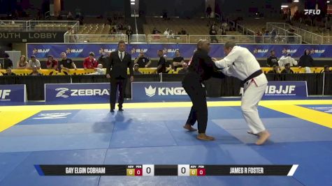 James R Foster vs Gay Elgin Cobham 2026 Pan Jiu Jitsu IBJJF Championship