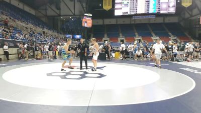150 lbs 5th Place Match - Daniel Jones, New York vs Everett Zeitler, Wisconsin