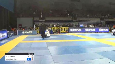 Karen Antunes vs Aarae Alexander 2019 Pan Jiu-Jitsu IBJJF Championship