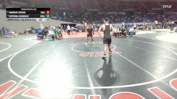 6A Boys 215 lbs Champ. Round 1 - Kitiona Shinkle, West Salem Boys vs Dennis Odom, Forest Grove Boys